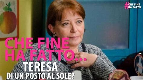 teresa diacono|Un posto al sole: che fine ha fatto Teresa (Carmen。